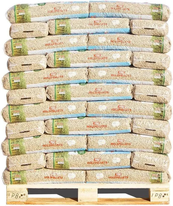 Granulés de bois 6 mm ENplusA1, palette de 990 kg