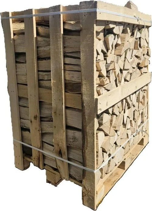 Bois de chauffage hêtre 25cm 2 mètres cubes séché au four BIESSEHOLZDE

