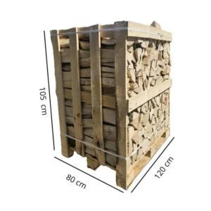 Bois de chauffage hêtre 25cm 2 mètres cubes séché au four BIESSEHOLZDE

