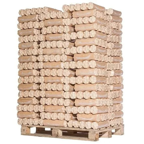 Briquettes bois aggloméré résineux palette 960kg BIESSEHOLZDE

