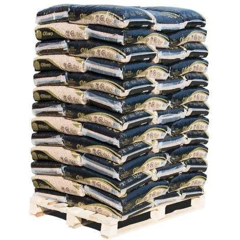 Granulés de bois Olimp 6mm ENplus-A1 palette 65 sacs 15kg BIESSEHOLZDE

