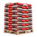 Granulés de bois rouge sac 15kg poêle à granulés BIESSEHOLZDE
