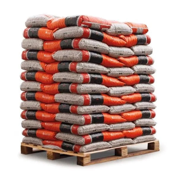 Granulés de bois rouge sac 15kg poêle à granulés BIESSEHOLZDE

