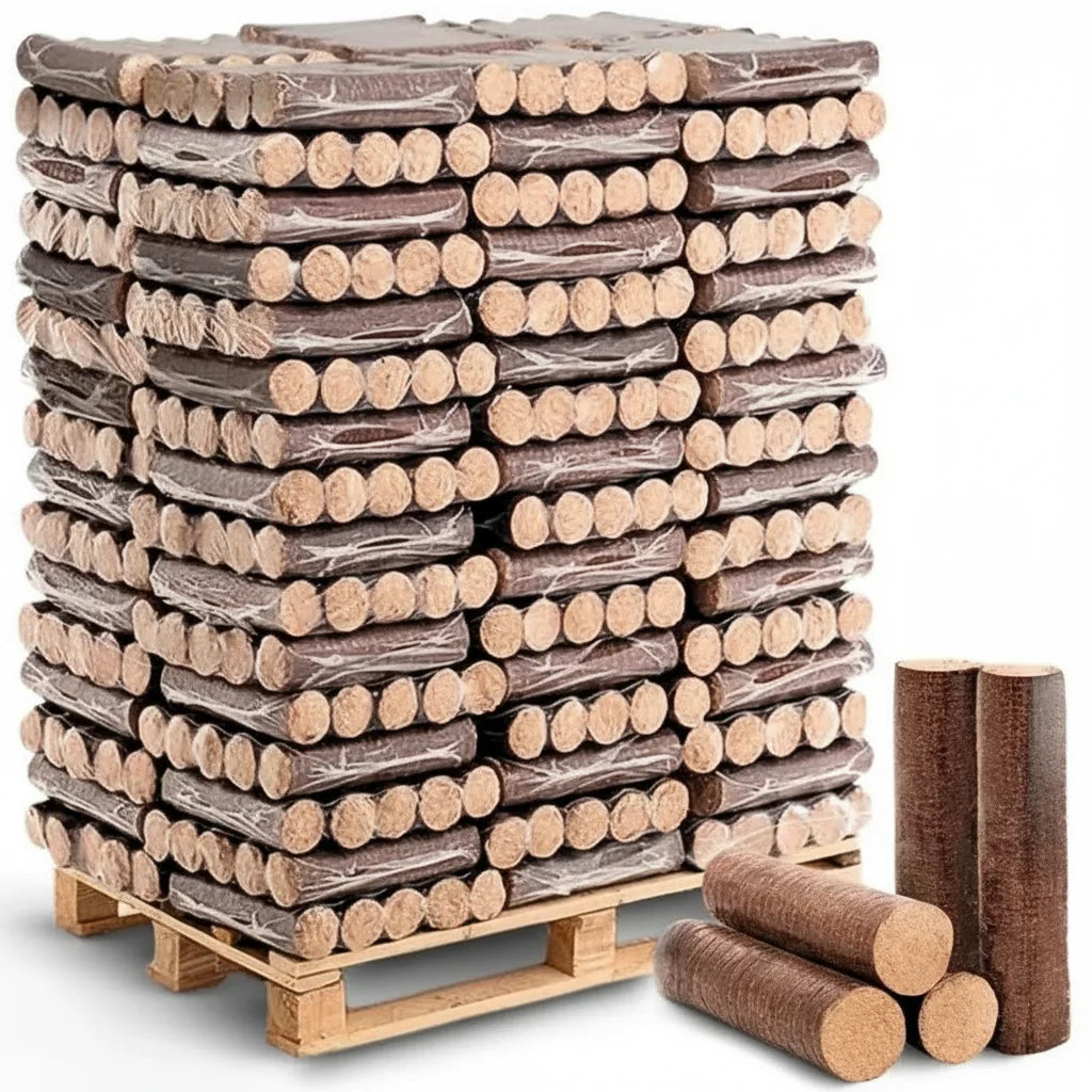 Briquettes de bois , palette de 960 kg