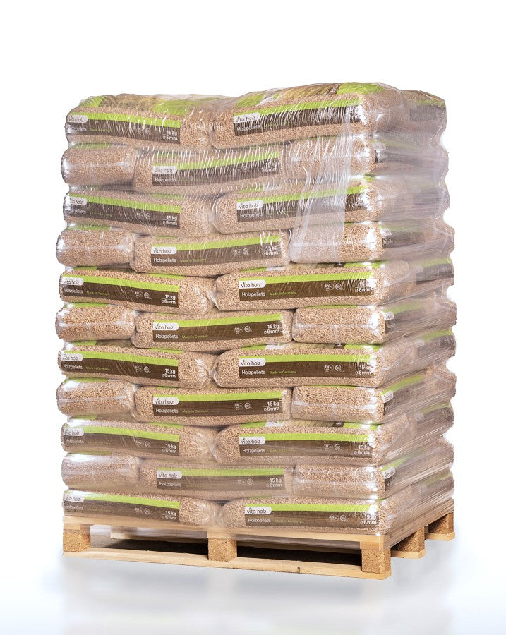Granulés de bois 990kg palette livraison chauffage BIESSEHOLZDE

