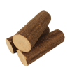 Briquettes rondes de hêtre, palette de 96 paquets x 10 kg (960 kg)